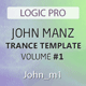 John Manz Trance Logic Pro Template Vol. 1