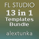 Mega Bundle - 13 in 1 FL Studio EDM Templates