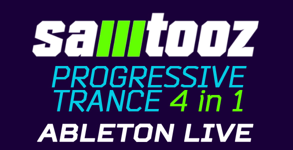 4 in 1 Progressive Trance Ableton Live Bundle