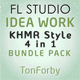 KSHMR Style 4 in 1 FL Studio Templates Bundle (Idea Work Remake)