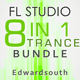 8 in 1 FL Studio Trance Bundle Pack (Rielism, WAO138, Discover Style)
