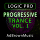 Ad Brown Progressive Trance Logic Pro Template Vol. 1