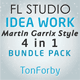 Martin Garrix Style 4 in 1 FL Templates Bundle (Idea Work Remake)