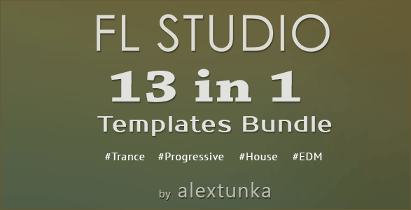 Mega Bundle - 13 in 1 FL Studio EDM Templates