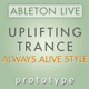 Uplifting Trance Ableton (Always Alive, Max Braiman, Suncatcher Style)