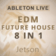 EDM Future House Ableton Templates Bundle (8 in 1)