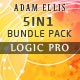 Adam Ellis Trance Logic Pro Templates Bundle (5 in 1)