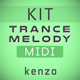 Trance Melody Midi Kit