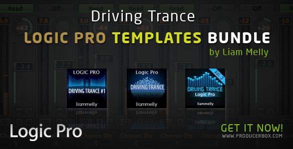 Liam Melly Driving Trance Templates Bundle (3 in 1)