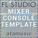 FL Studio Mixer Console Template