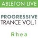 Rhea Progressive Trance Ableton Live Template Vol. 1