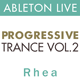Rhea Progressive Trance Ableton Live Template Vol. 2