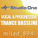 Vocal & Progressive Trance Bassline Template For Studio One
