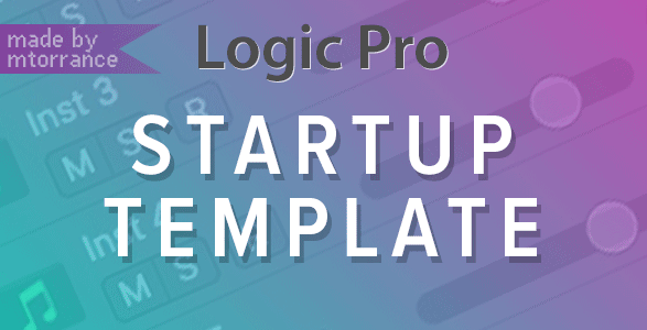Startup Logic Pro Template with MS Routing (incl. some Tipps)