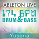 Soulful Liquid Drum & Bass Template 174 BPM (Ableton Live)