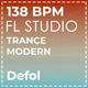Trance Modern 138 BPM Template For FL Studio
