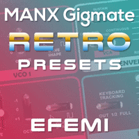Retro Synthwave Presets for MANX Gigmate V.2