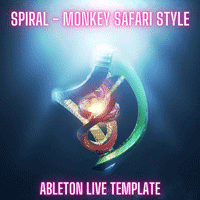 Spiral - Monkey Safari Style Ableton Melodic Techno Template
