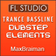 Trance Bassline with Dubstep Elements (FL Studio Template)