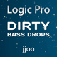 Dirty Bass Drops Logic Pro Template
