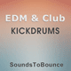 Sounds To Bounce - 120 HQ EDM & Club Kickdrums